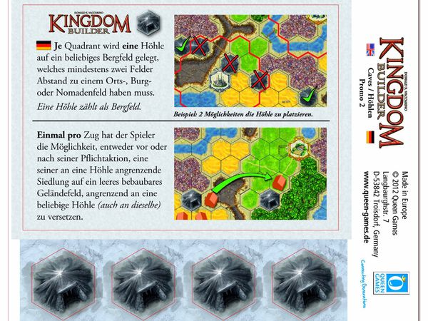 Bild zu Alle Brettspiele-Spiel Kingdom Builder: Höhlen