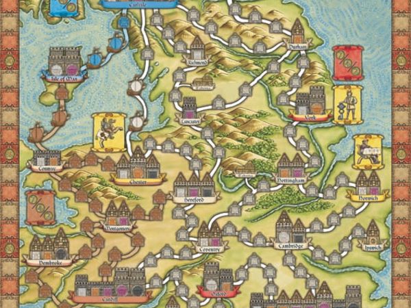 Bild zu Alle Brettspiele-Spiel Hansa Teutonica: Britannia