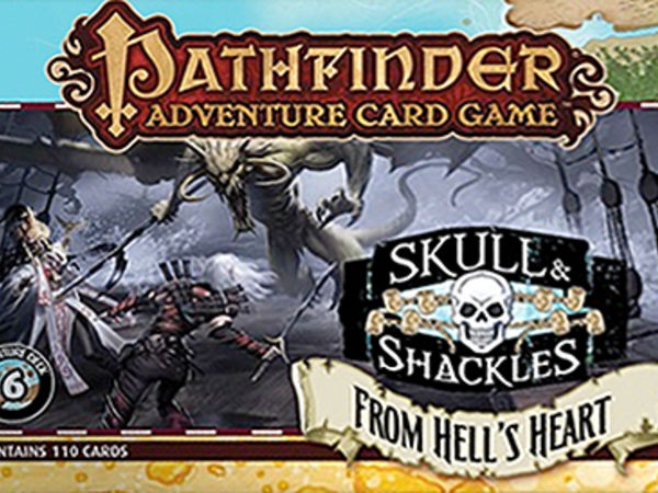 Bild zu Alle Brettspiele-Spiel Pathfinder Adventure Card Game: Skulls & Shackles - From Hell's Heart Adventure Deck