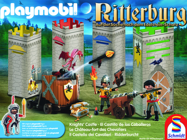 Bild zu Alle Brettspiele-Spiel Playmobil: Ritterburg - Auf der Suche nach dem Edelsteinschatz