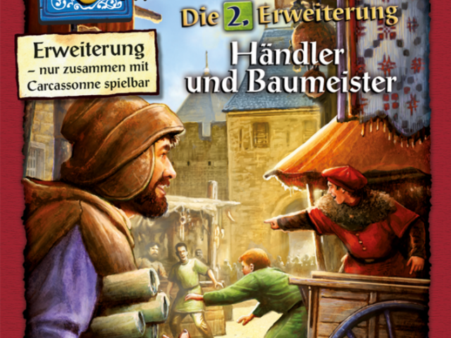 Carcassonne: 2. Erweiterung - Händler & Baumeister Bild 1