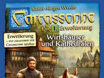 Vorschaubild zu Spiel Carcassonne: 1. Erweiterung - Wirtshäuser & Kathedralen