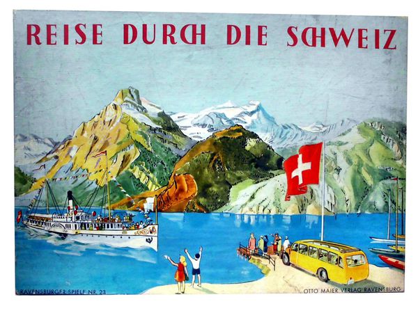 Bild zu Alle Brettspiele-Spiel Reise durch die Schweiz