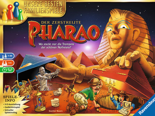 Bild zu Alle Brettspiele-Spiel Der zerstreute Pharao