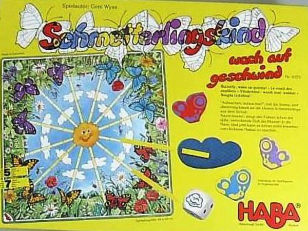 Bild zu Alle Brettspiele-Spiel Schmetterlingskind wach auf geschwind