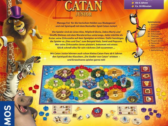 Madagascar Catan Junior Bild 1