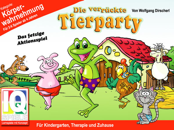 Bild zu Alle Brettspiele-Spiel Die verrückte Tierparty