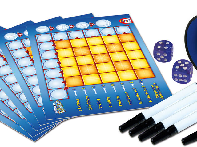 Würfel Bingo, Spiel, Anleitung und Bewertung auf Alle Brettspiele bei