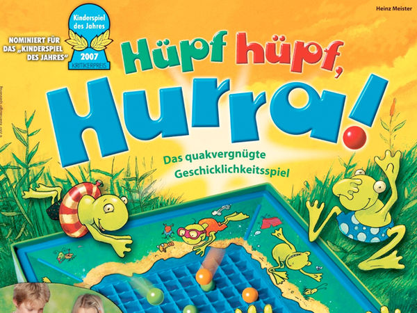 Bild zu Alle Brettspiele-Spiel Hüpf hüpf, Hurra!