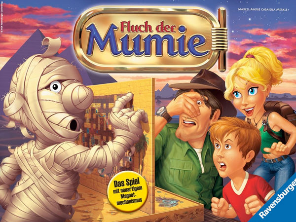 Bild zu Alle Brettspiele-Spiel Fluch der Mumie