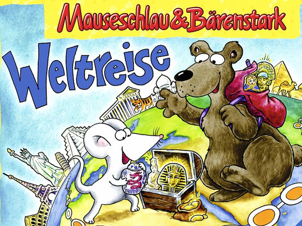 Bild zu Alle Brettspiele-Spiel Mauseschlau & Bärenstark - Weltreise