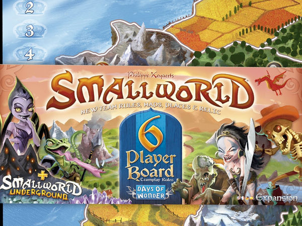 Bild zu Alle Brettspiele-Spiel Small World: 6 Spieler Erweiterung