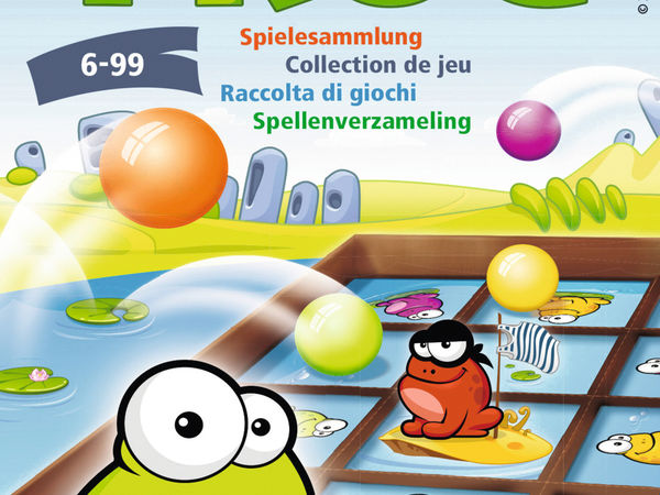 Bild zu Alle Brettspiele-Spiel Tap the Frog: Mitbringspiel