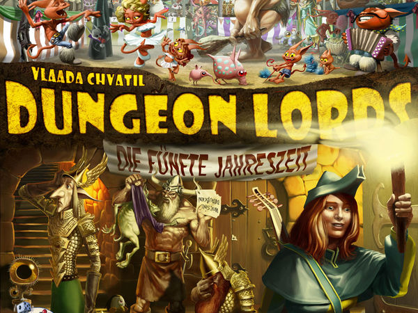 Bild zu Alle Brettspiele-Spiel Dungeon Lords: Die fünfte Jahreszeit