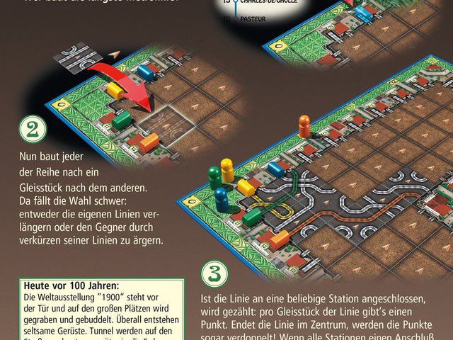 Metro, Spiel, Anleitung und Bewertung auf Alle Brettspiele ...