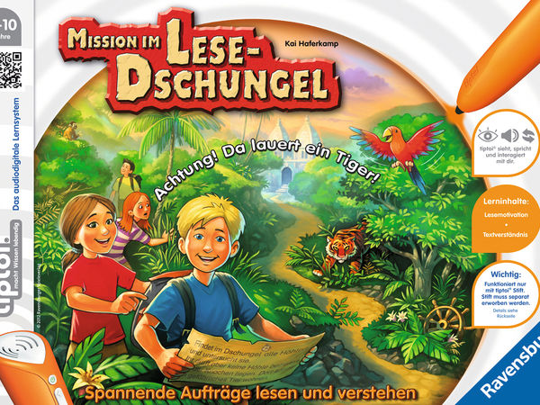 Bild zu Alle Brettspiele-Spiel Mission im Lese-Dschungel