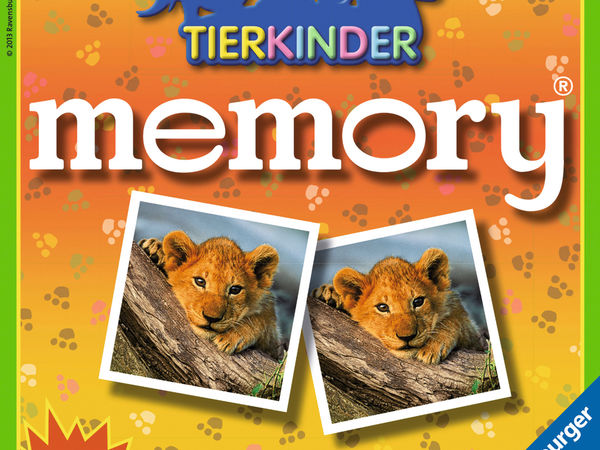 Bild zu Alle Brettspiele-Spiel Tierkinder Memory