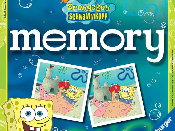 Bild zu Alle Brettspiele-Spiel SpongeBob Memory