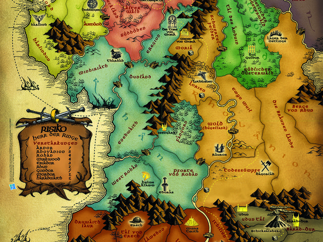 Risiko: Der Herr der Ringe, Spiel, Anleitung und Bewertung auf Alle