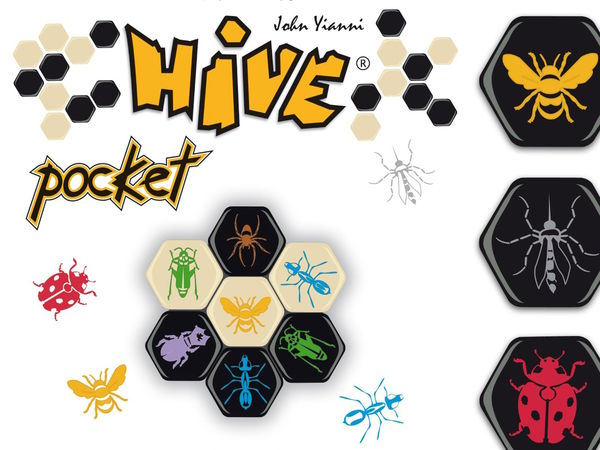 Bild zu Alle Brettspiele-Spiel Hive Pocket