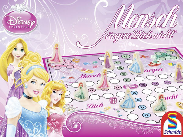 Bild zu Alle Brettspiele-Spiel Mensch ärgere Dich nicht!: Disney, Princess