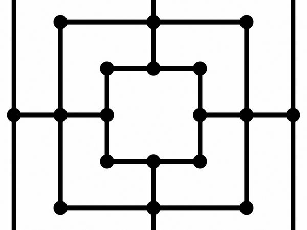 Bild zu Alle Brettspiele-Spiel Mühle