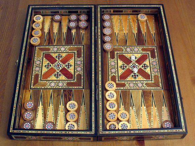 Backgammon Bild 1