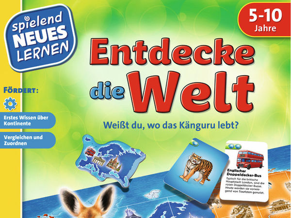 Bild zu Alle Brettspiele-Spiel Entdecke die Welt