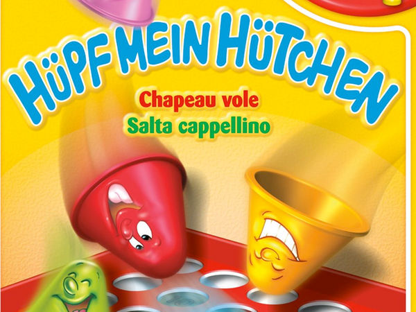 Bild zu Alle Brettspiele-Spiel Hüpf mein Hütchen