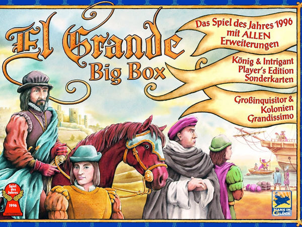 Bild zu Alle Brettspiele-Spiel El Grande: Big Box