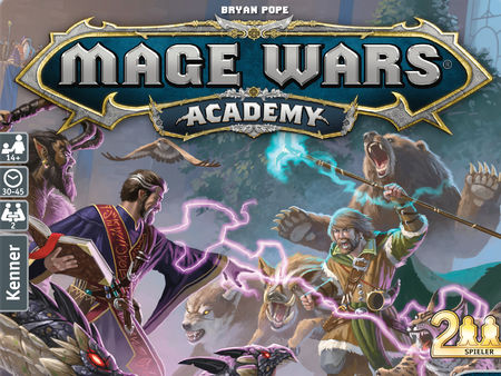 Mage Wars Academy: Grundspiel - Tiermeister vs Zauberer