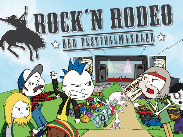 Bild zu Alle Brettspiele-Spiel Rock'n Rodeo: Der Festivalmanager