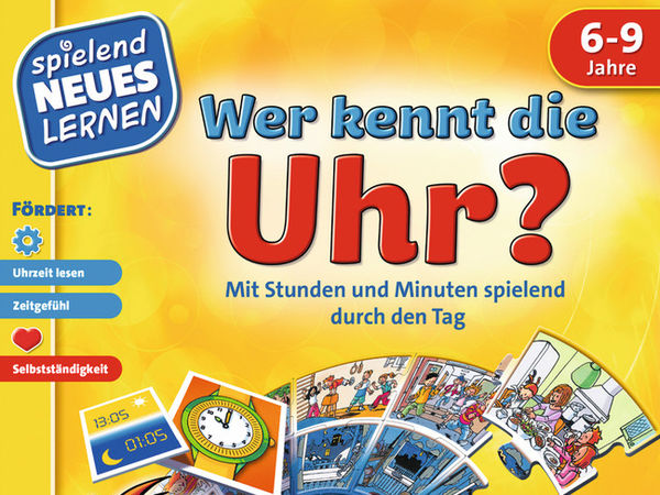 Bild zu Alle Brettspiele-Spiel Wer kennt die Uhr?