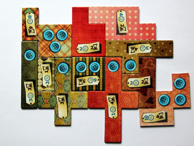Patchwork, Spiel, Anleitung und Bewertung auf Alle Brettspiele bei