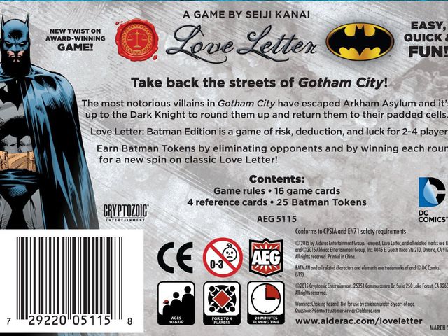 Love Letter: Batman Bild 1