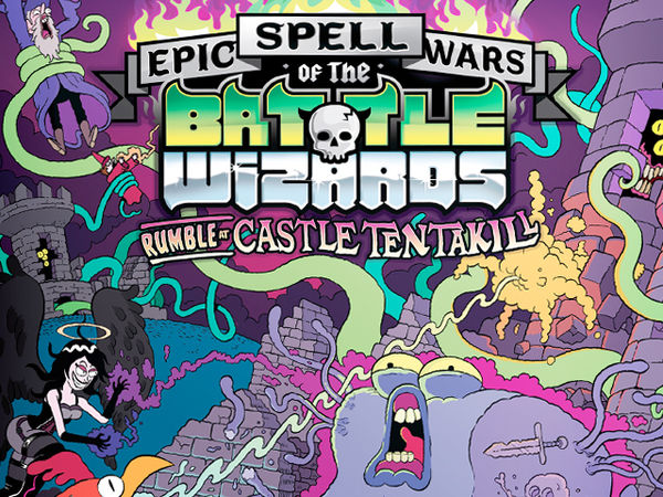 Bild zu Alle Brettspiele-Spiel Epic Spell Wars of the Battle Wizards: Rumble at Castle Tentakill