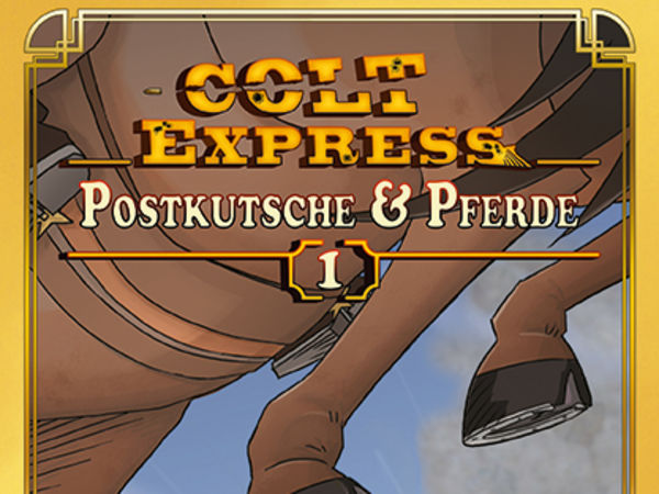 Bild zu Alle Brettspiele-Spiel Colt Express: Postkutsche & Pferde