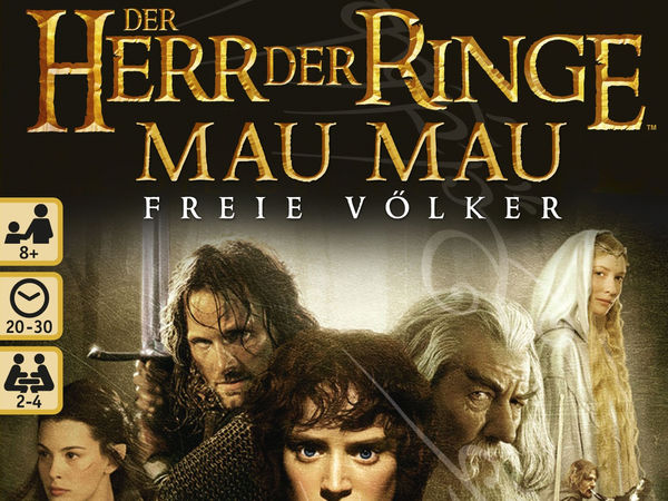 Bild zu Alle Brettspiele-Spiel Herr der Ringe: Mau Mau - Freie Völker