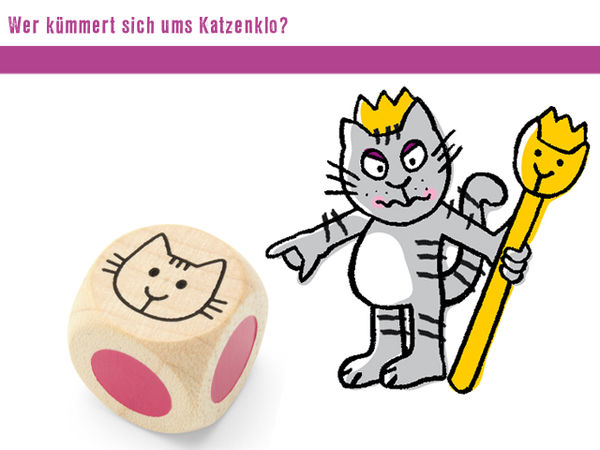 Bild zu Alle Brettspiele-Spiel Wer kümmert sich ums Katzenklo?