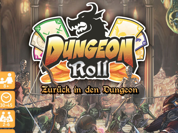 Bild zu Alle Brettspiele-Spiel Dungeon Roll: Zurück in den Dungeon