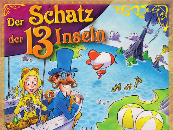 Bild zu Alle Brettspiele-Spiel Der Schatz der 13 Inseln