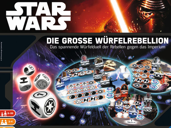 Bild zu Alle Brettspiele-Spiel Star Wars: Die große Würfelrebellion