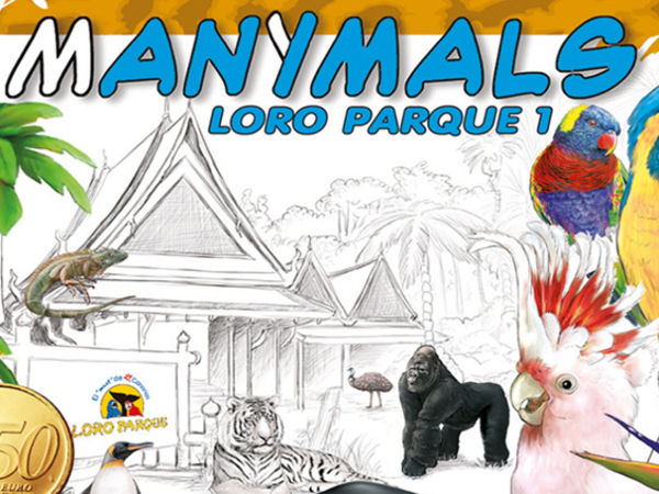 Bild zu Alle Brettspiele-Spiel Manimals: Loro Parque Teneriffa