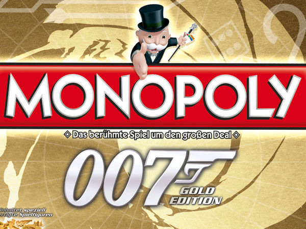 Bild zu Alle Brettspiele-Spiel Monopoly: James Bond 007 - Gold-Edition