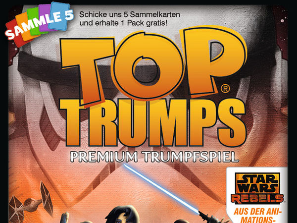Bild zu Alle Brettspiele-Spiel Top Trumps: Star Wars Rebels