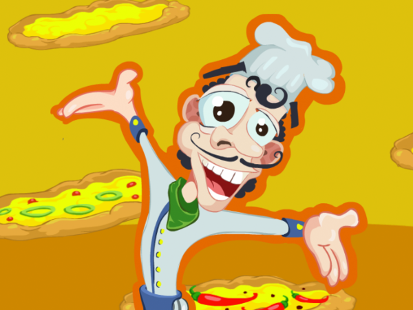 Bild zu Geschick-Spiel Crazy Pizza