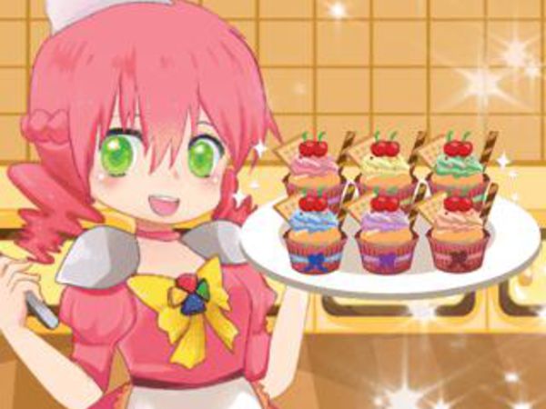 Bild zu HTML5-Spiel Cooking Super Girls: Cupcakes