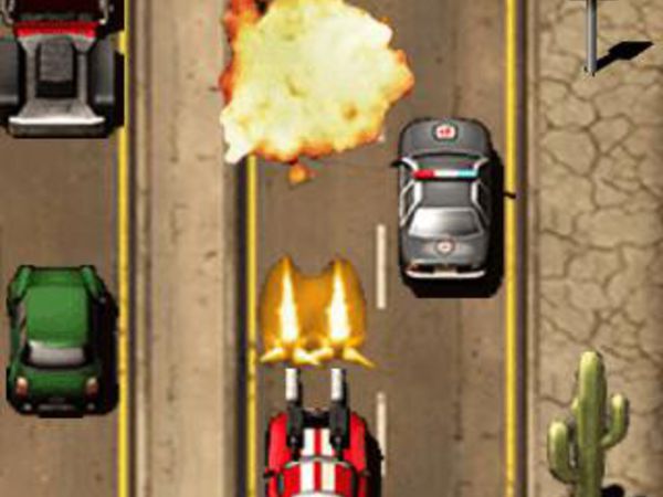 Bild zu Action-Spiel Burnin Rubber