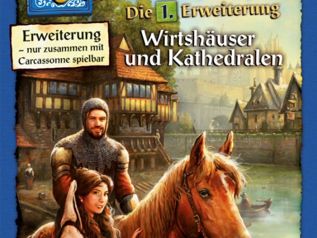 Carcassonne: 1. Erweiterung - Wirtshäuser & Kathedralen Bild 1