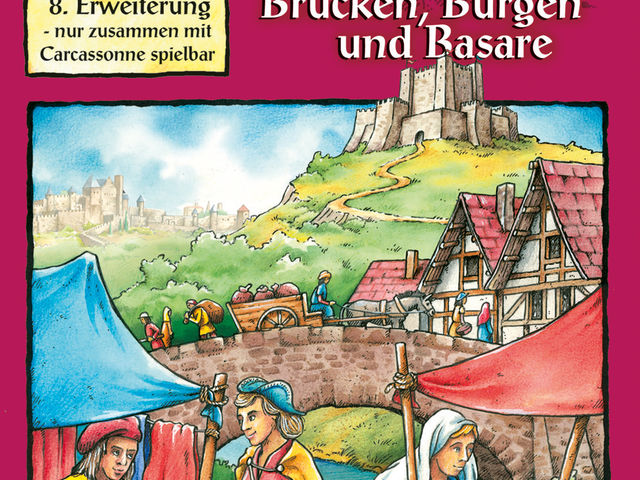 Carcassonne: 8. Erweiterung - Brücken, Burgen und Basare Bild 1